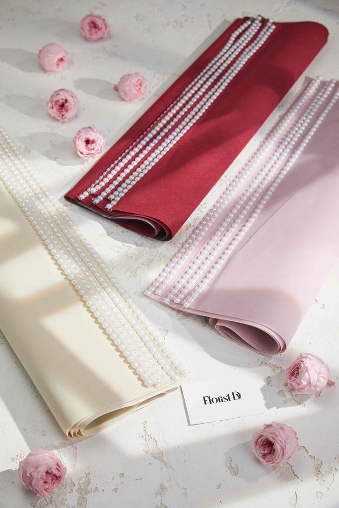 Цветочный бархат Жемчуг