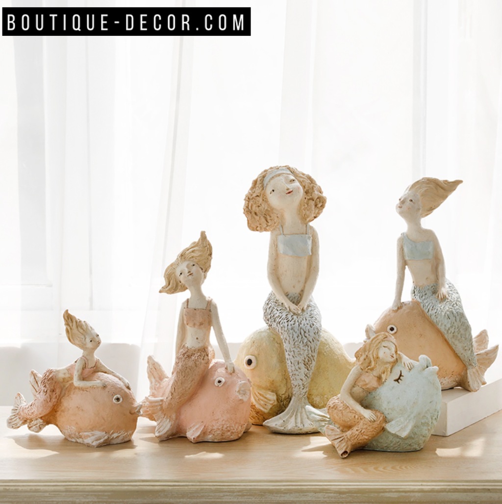 Купить дизайнерскую статуэтку  "Mermaid girls"