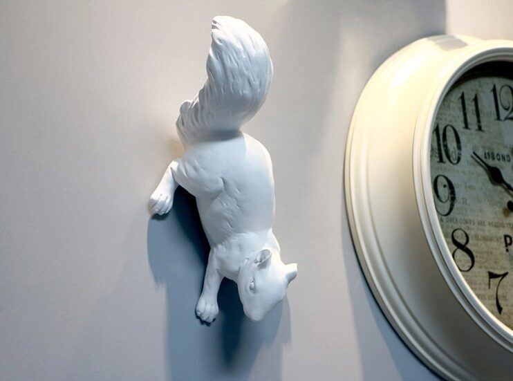 Настенный декор "Белка" (Белый)