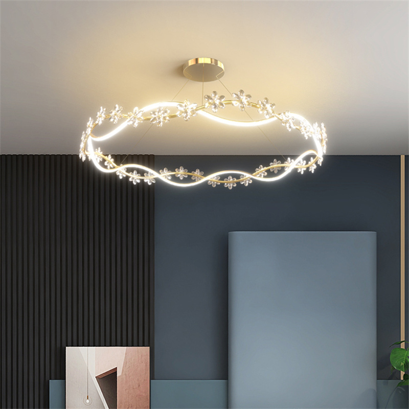 Люстра подвесная shuijin-lv-60CM-3color, LED