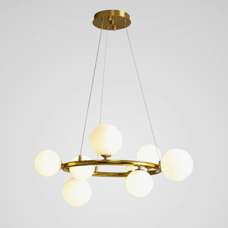 Люстра подвесная YDSX8833HeiJin-warm, E14, 40 Вт