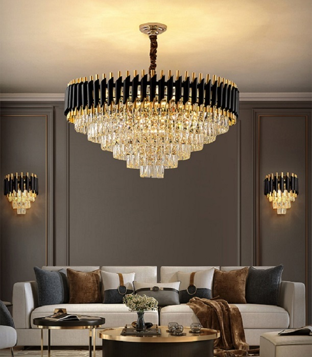 Люстра подвесная  Люстра хрустальная 1015CH/, E14, 780 Вт