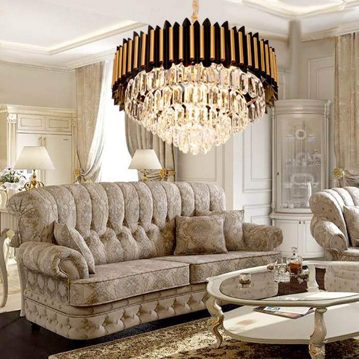 Люстра подвесная  Люстра хрустальная 1033CH/, E14, 300 Вт