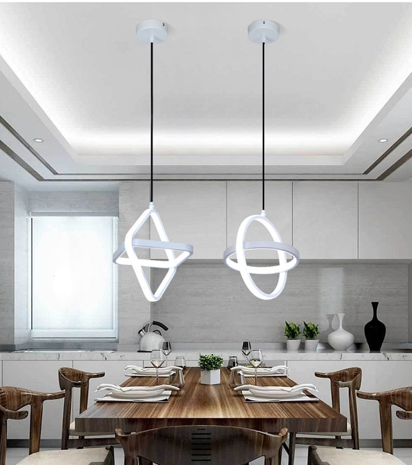 Люстра потолочная  светодиодный подвес 7855S , LED