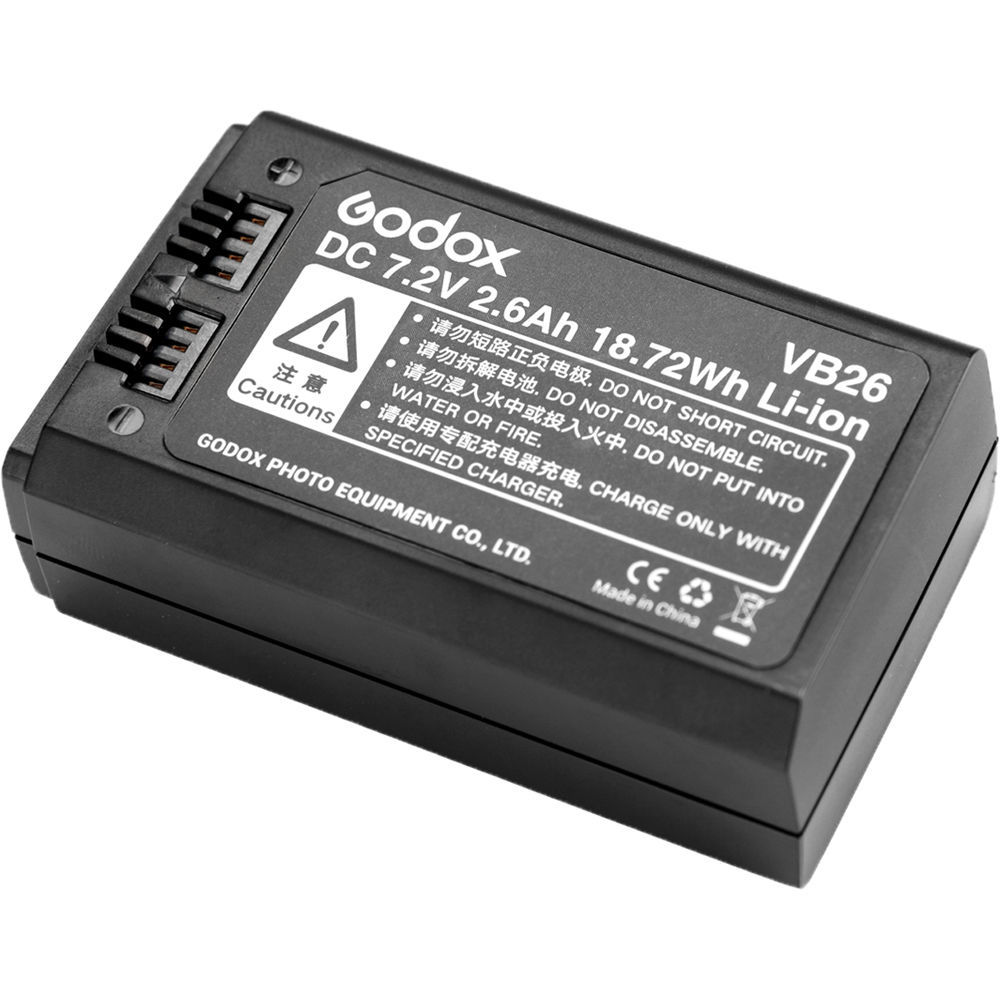 Аккумулятор Godox VB26 для V1,V860III, V850III, AD100 Pro