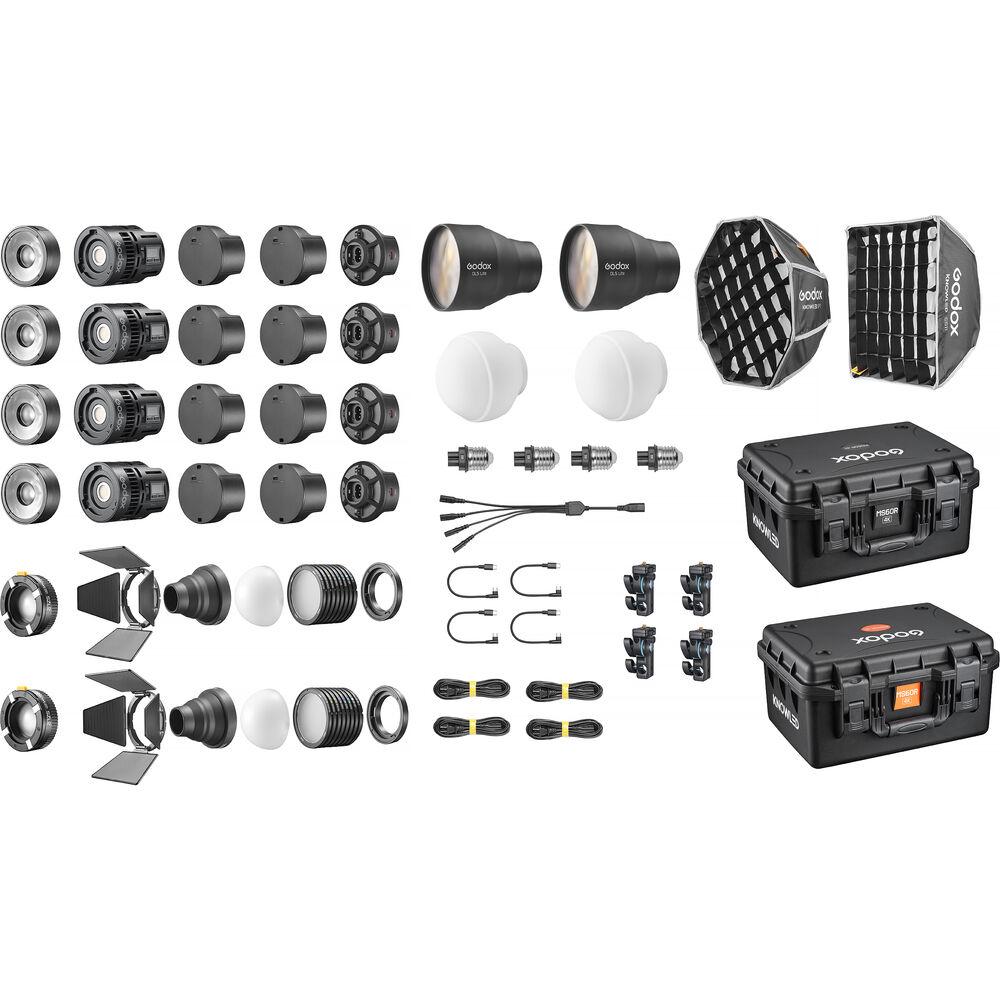 Комплект студийного оборудования Godox Knowled MS60R 4K