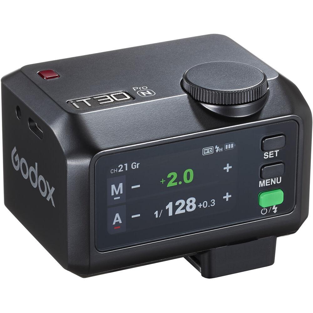 Вспышка накамерная Godox iT30Pro N TTL Mini Flash для  Nikon (Black)