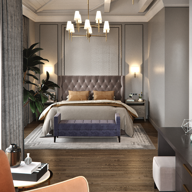 Комплект мебели для спальни ROYAL Soft