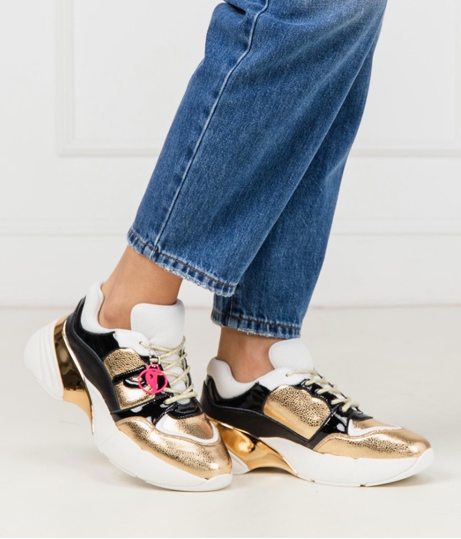 кроссовки Pinko SHOES TO ROCK золото SH0002G