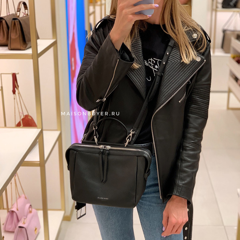 сумка Coccinelle Carol mini цвет black / черный HB0020S