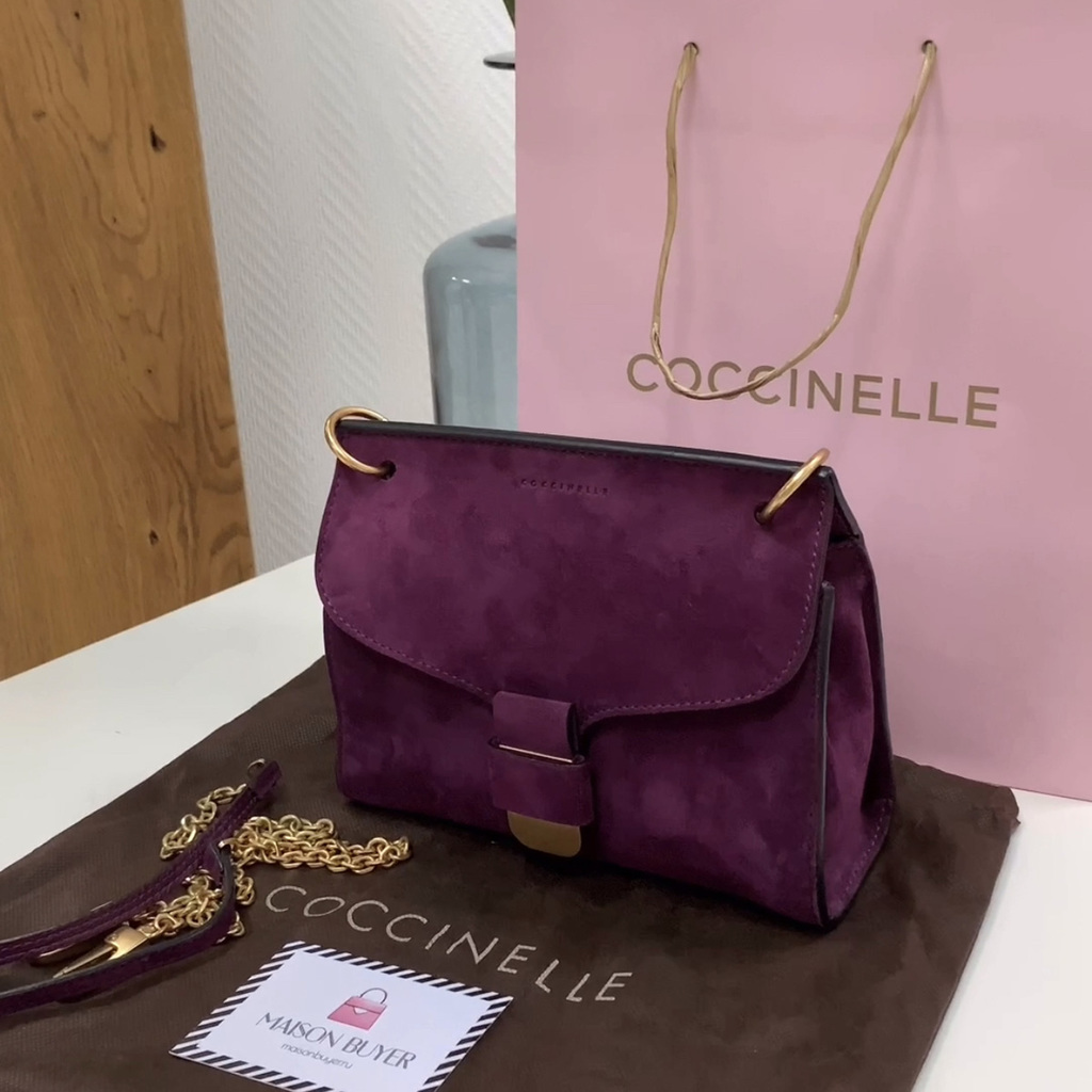 сумка Coccinelle phebe мини цвет raisin HB0002G