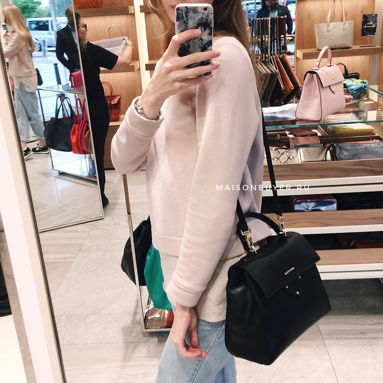 сумка Coccinelle b14 medium saffiano цвет black / черный HB0033G