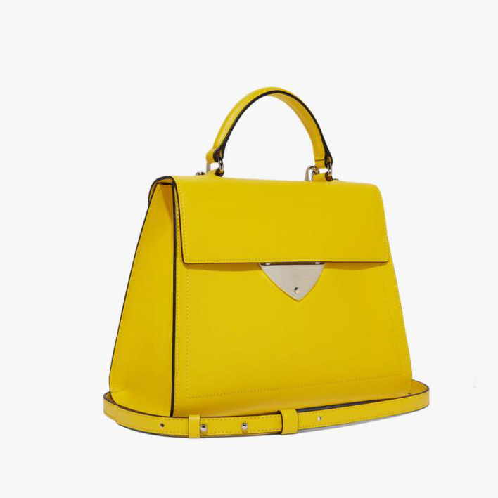 сумка Coccinelle b14 medium calf цвет radiant / желтый HB0066M