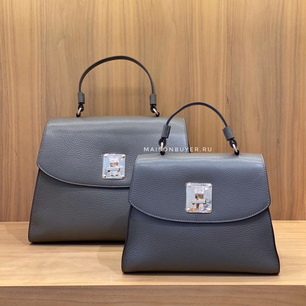 сумка Coccinelle Agatha M L цвет Tortora / серый HBAGATHA03M HBAGATHA03L