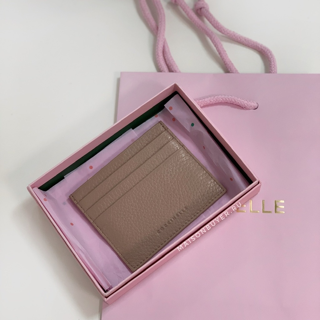 кардхолдер  coccinelle цвет cameo / нюд WL0002G