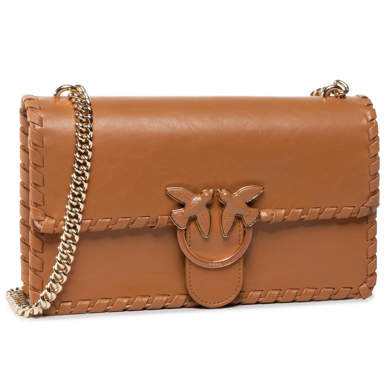 сумка Pinko classic love twist caramel / карамель HB0075P