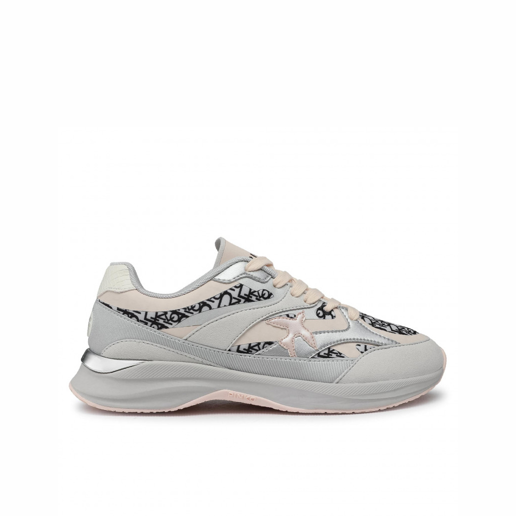 кроссовки LIGHTECH SNEAKER OFF WHITE NERO / серый SHLIQUIRIZIA02