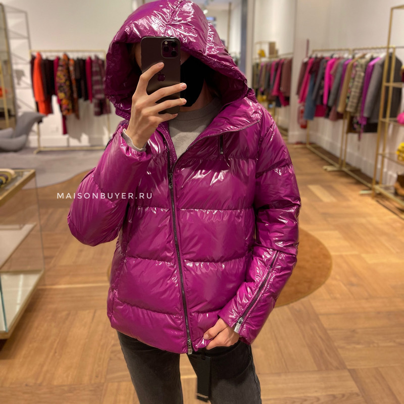 пуховик PINKO ROCKAWAY DOWN JACKET AW'21/22 цвет FESTIVAL FUCHSIA / Розовый PINKOPUFFER14