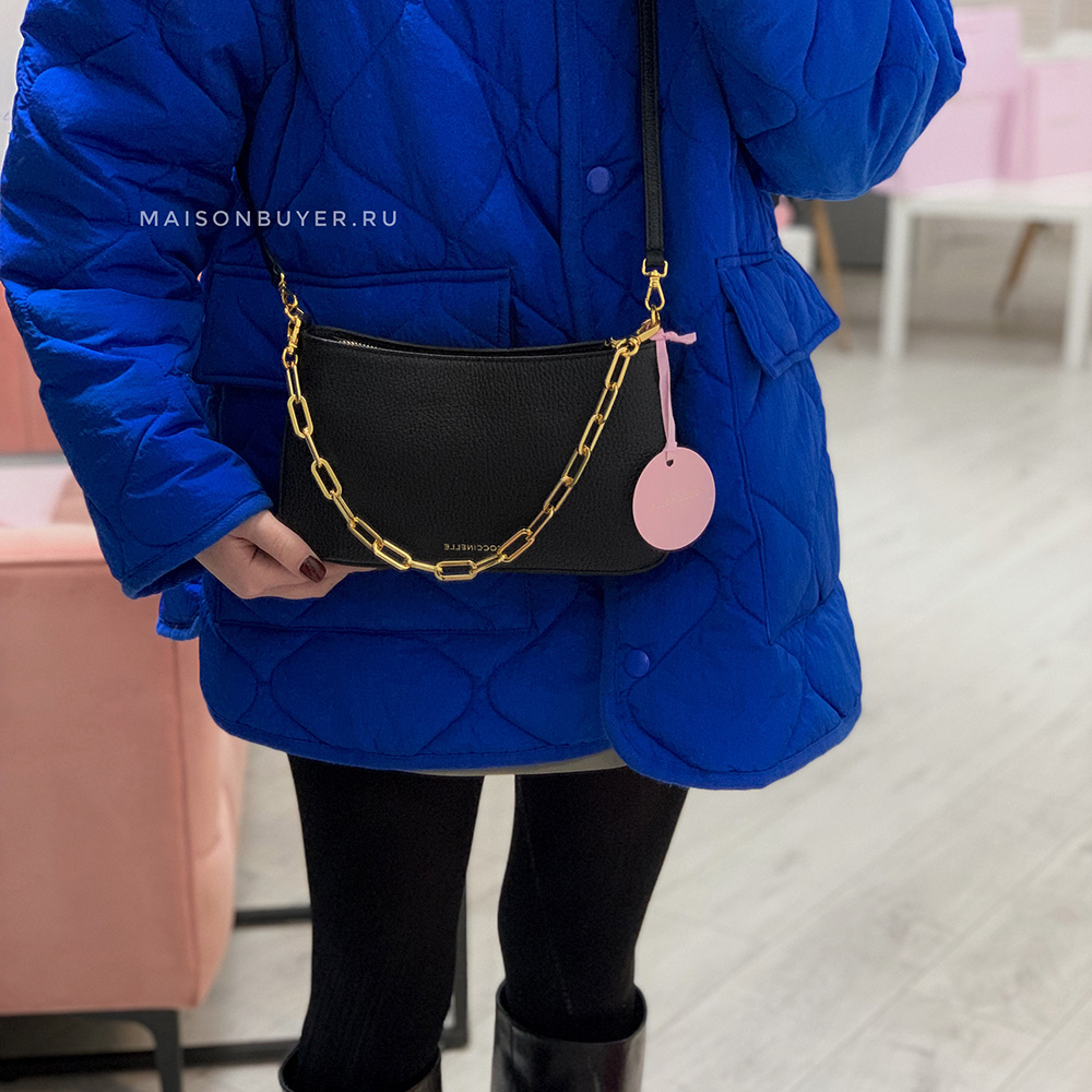 сумка COCCINELLE LILY цвет Noir / Черный COLILY01S