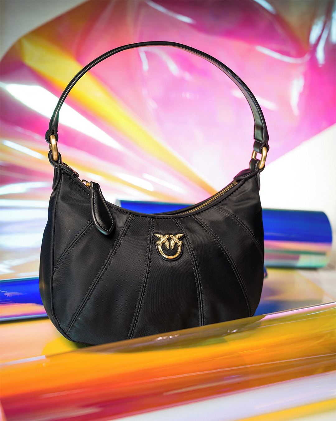 сумка HALF MOON NERO LIMOUSINE AW21/22 цвет NERO LIMOUSINE / BLACK / Черный PIHALFMOON01