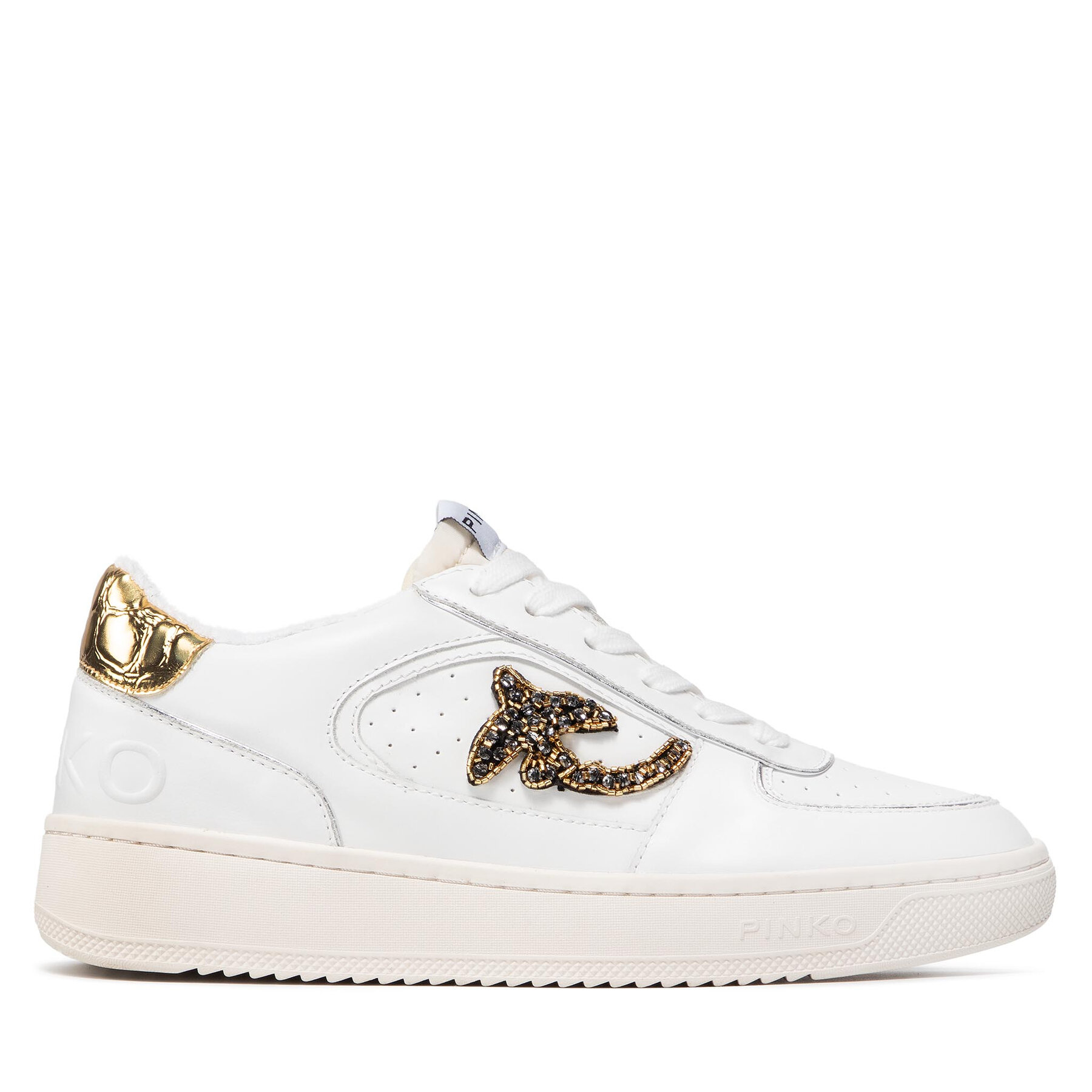 кеды PINKO BROOK 3 BASKET SNEAKER White / Белый SHBROOK05