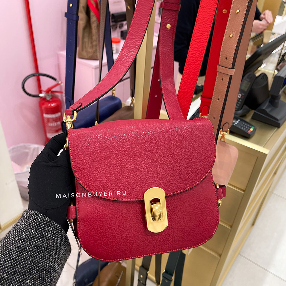 сумка COCCINELLE ZANIAH MINI цвет Cherry COZANIAHS62S