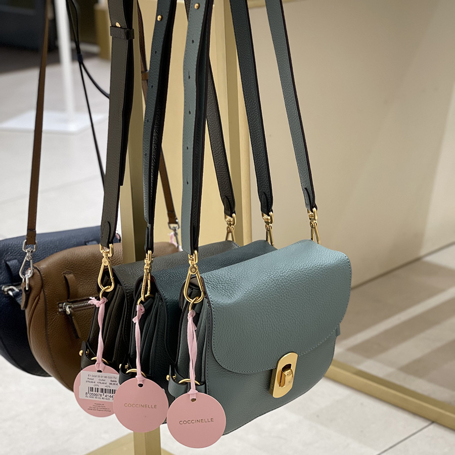 сумка COCCINELLE ZANIAH MINI цвет River Green / Зелено-голубой COZANIAHS09S