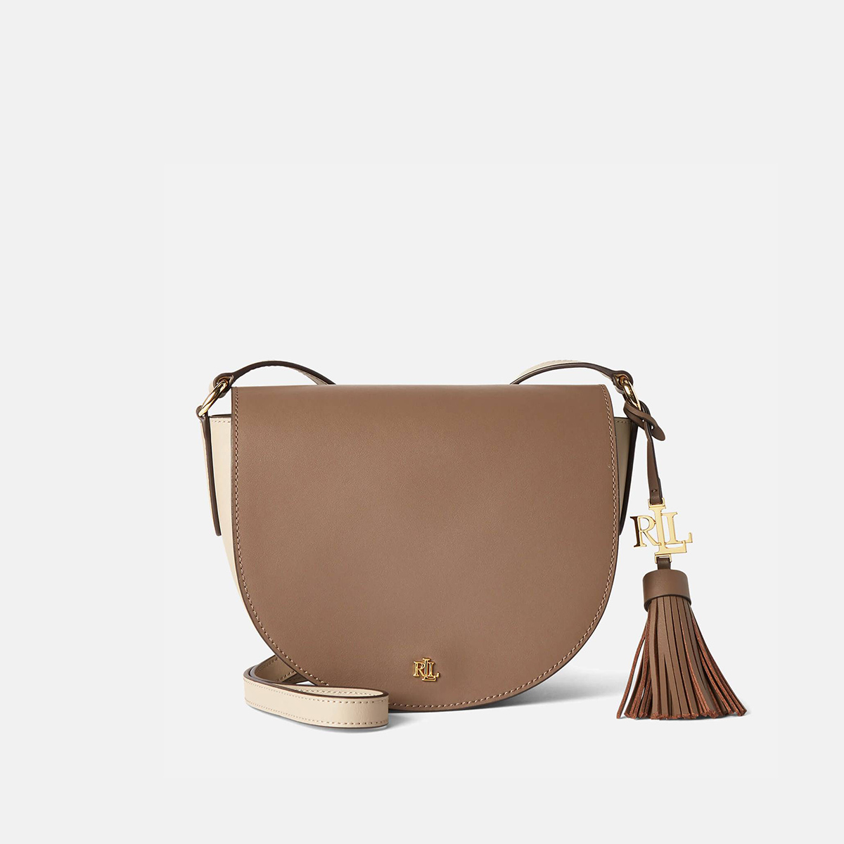 сумка LAUREN RALPH LAUREN WITLEY MEDIUM цвет truffle/farro RLWITLEY01M