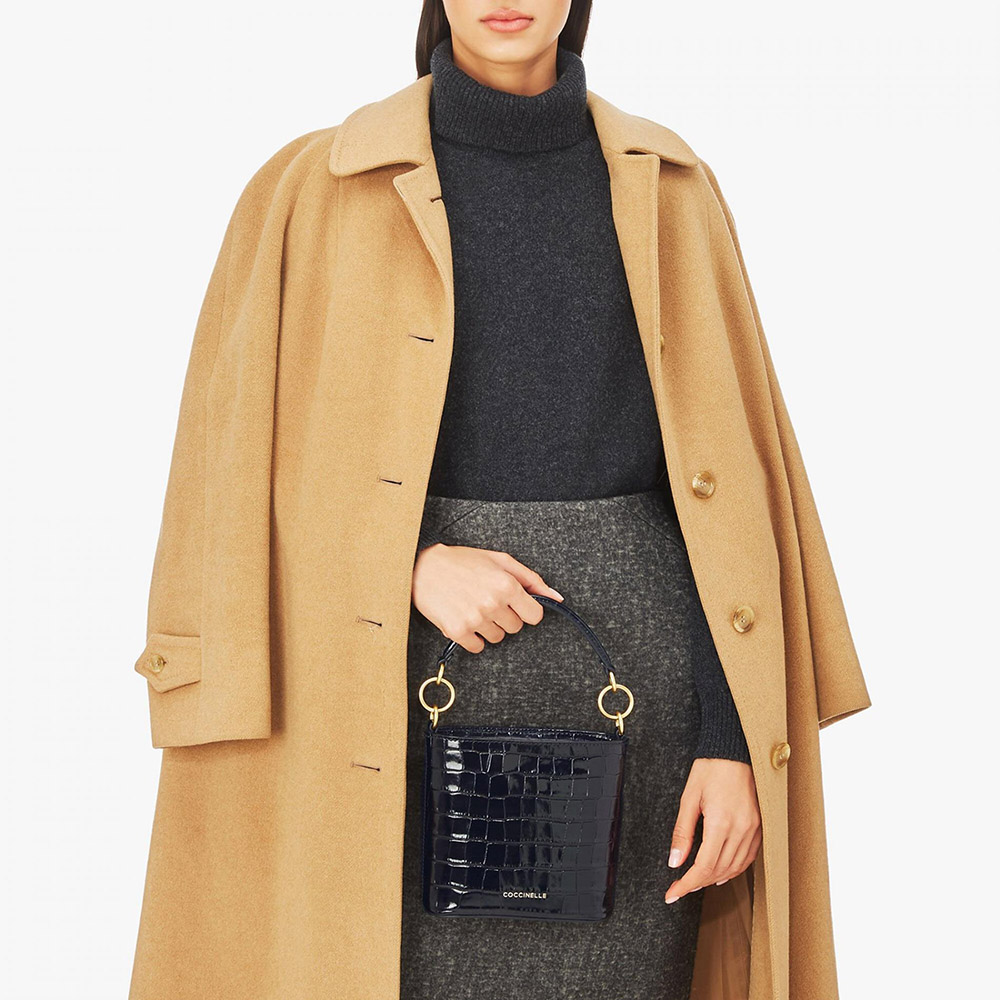 сумка COCCINELLE CADET MINI BAG цвет Noir / Черный COCADET01S