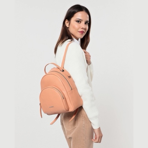 рюкзак COCCINELLE LEA BACKPACK SMALL цвет Almond COLEABP55S