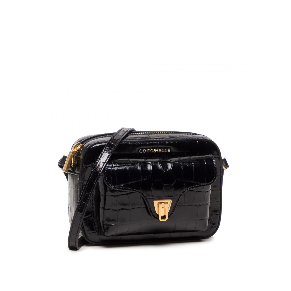 сумка COCCINELLE BEAT CAMERA MINI цвет Noir / Черный COBEATCAMERA01XS
