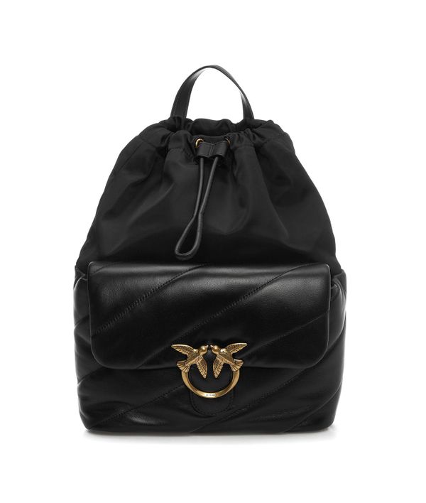 рюкзак PINKO PUFF BACKPACK SS22 black PIBACKPACK01M
