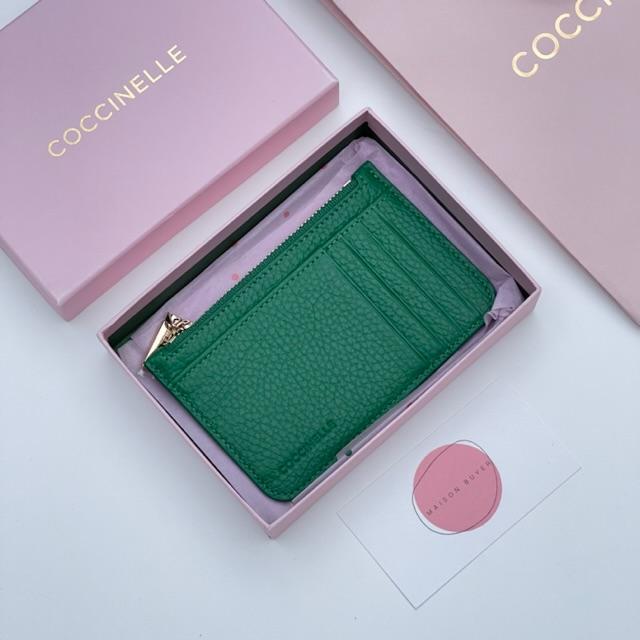 Кардхолдер COCCINELLE DOCUMENT HOLDER Grass Green / Зелелый CODOHOLD59
