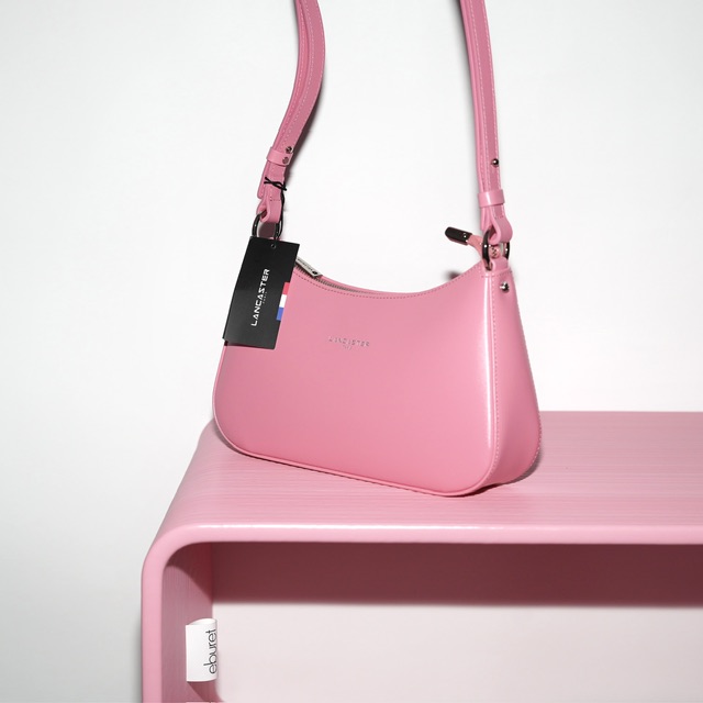 LANCASTER SUAVE ACE CROSSBODY BAG COW LEATHER Rosefonce