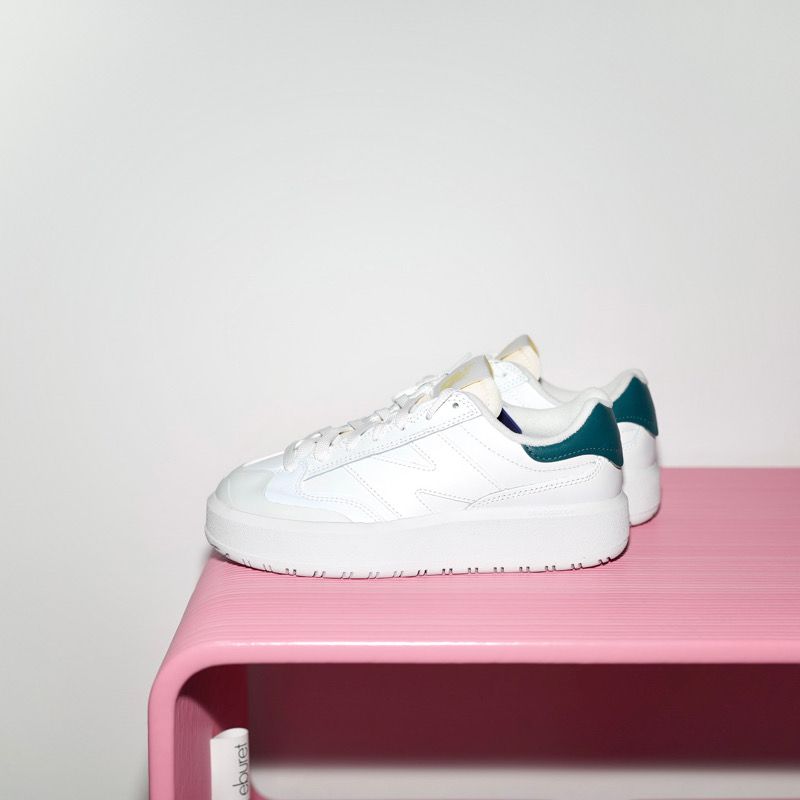 NEW BALANCE 302 White / Teal / Maize CT302LF
