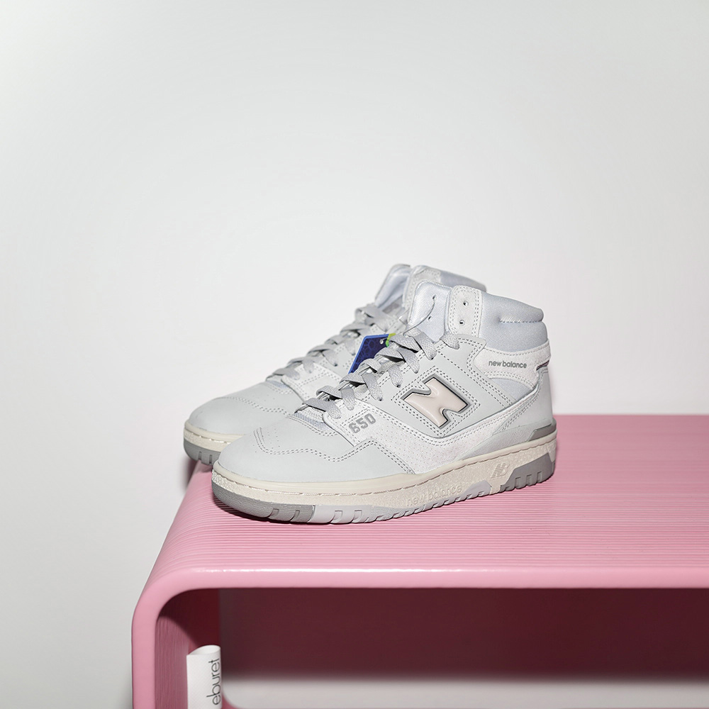 NEW BALANCE 650 Light Aluminium & Rain Cloud Footwear BB650RGG