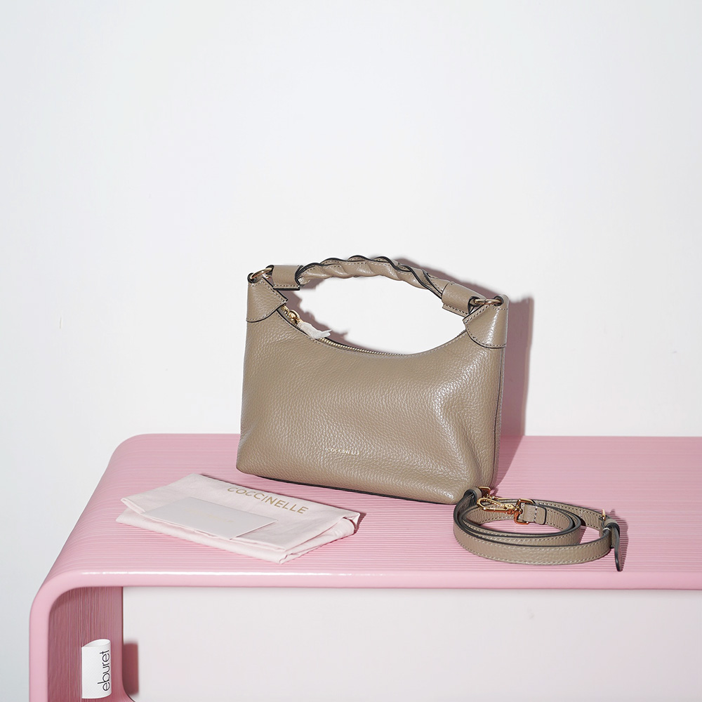 COCCINELLE BLOOM MINI Taupe / Серо-коричневый