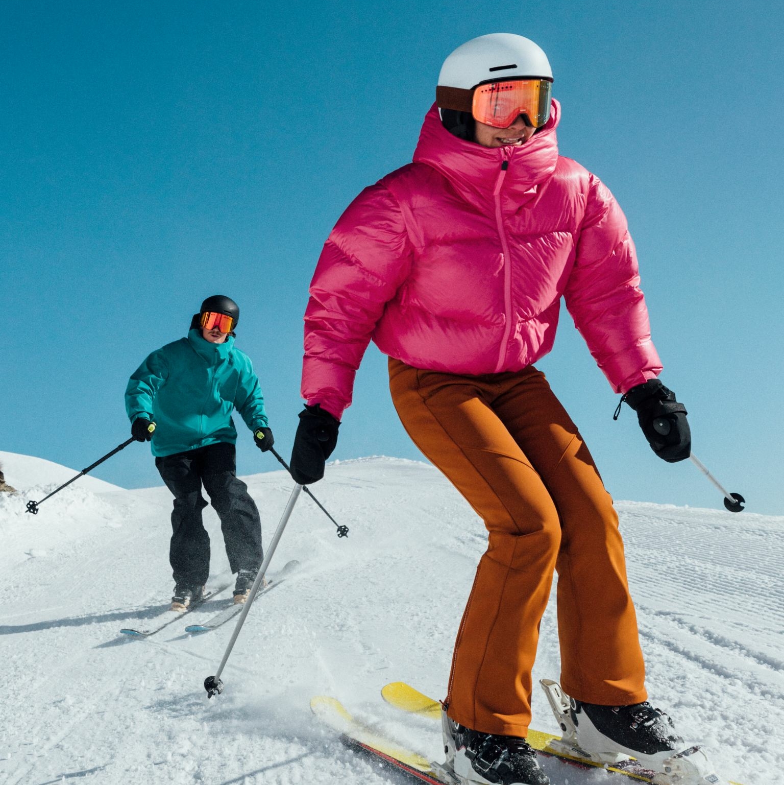H&M PREMIUM SELECTION DETACHABLE-SLEEVE DOWN SKI JACKET Carise M00207