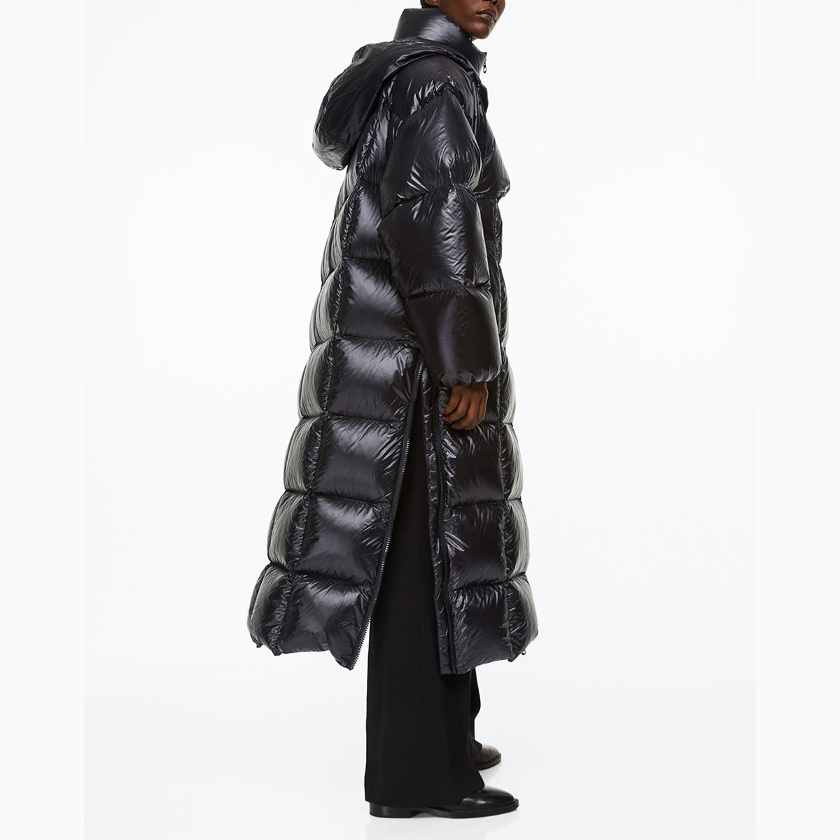 H&M PREMIUM SELECTION DOWN JACKET Black / Черный M00203