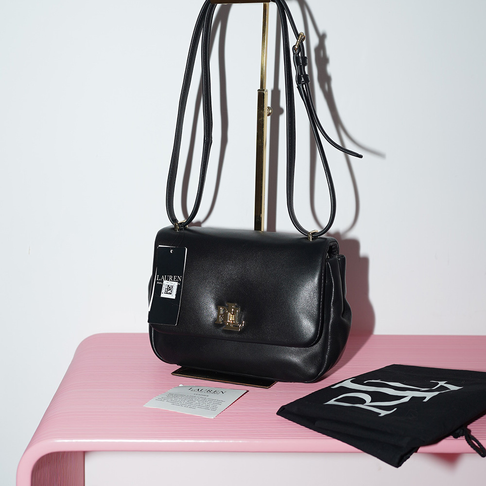 LAUREN RALPH LAUREN MEDIUM SOPHEE BAG black