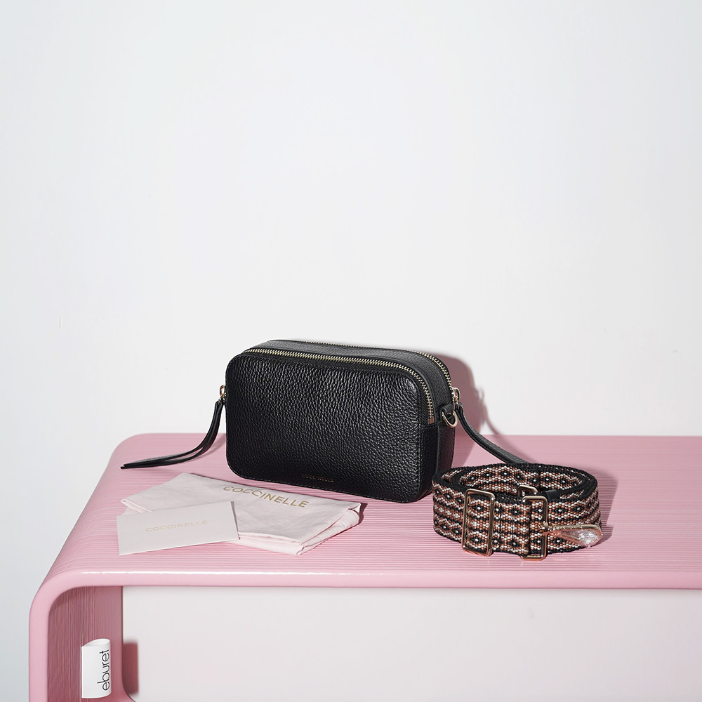 COCCINELLE JEN CAMERA BAG Noir / Черный