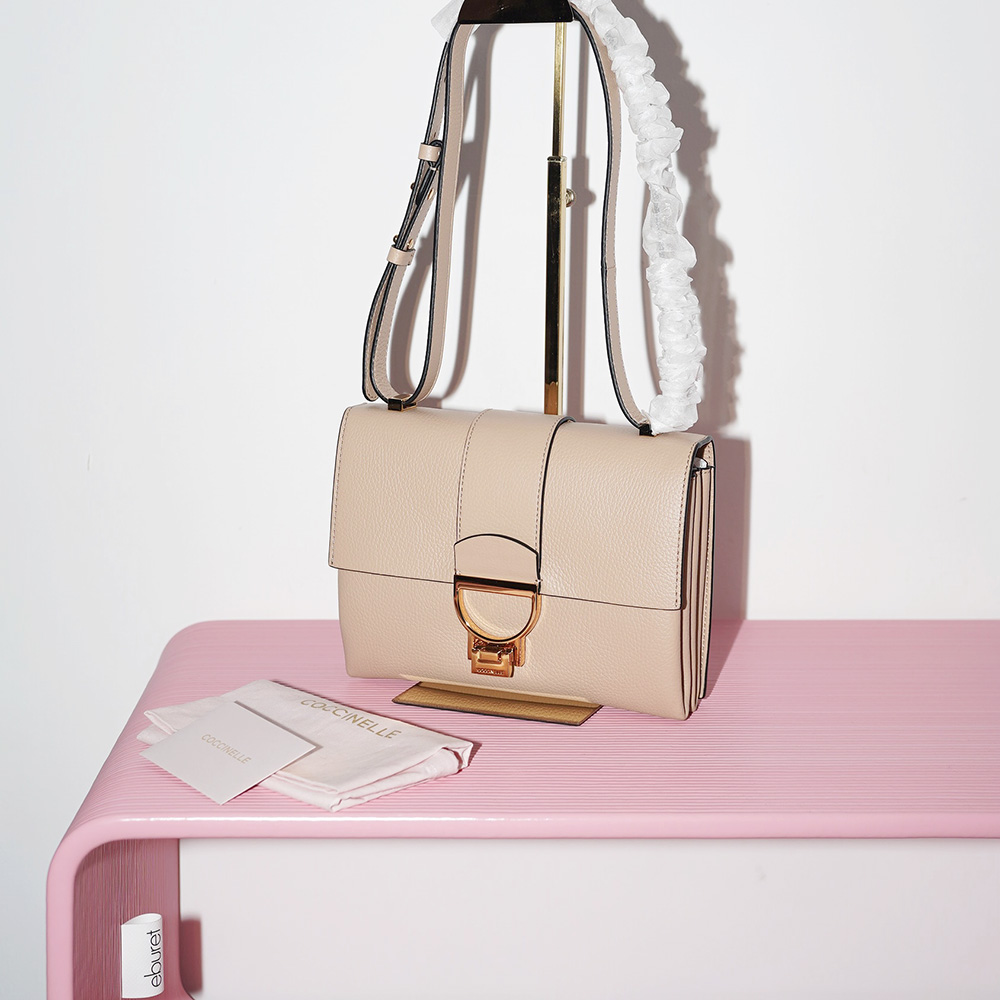 COCCINELLE ARLETTIS SHOULDER Toasted / Песочный беж M00050