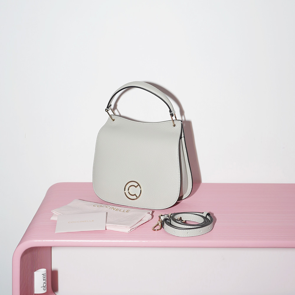 COCCINELLE LEILANI SMALL Gelso / Серо-беж M00065