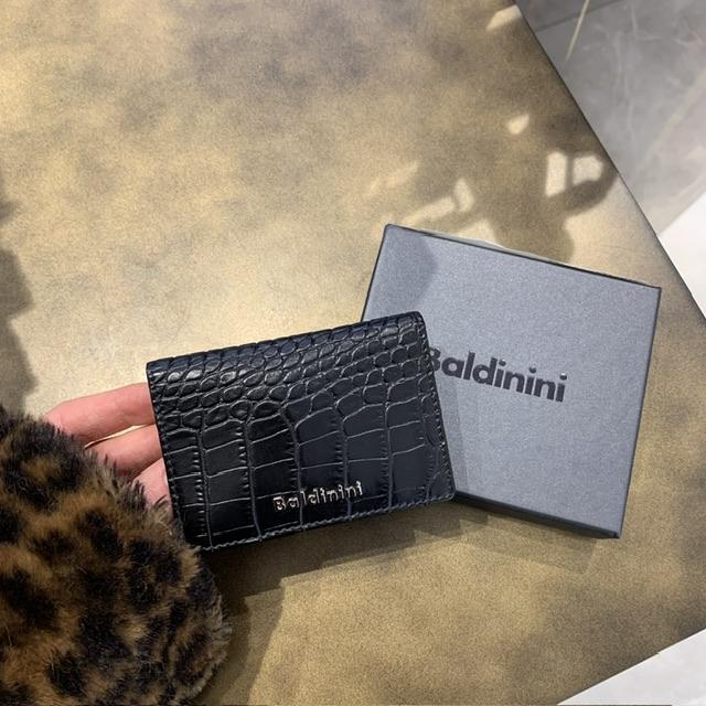 BALDININI CREDIT CARD MAN ST. COCCO Nero M00124