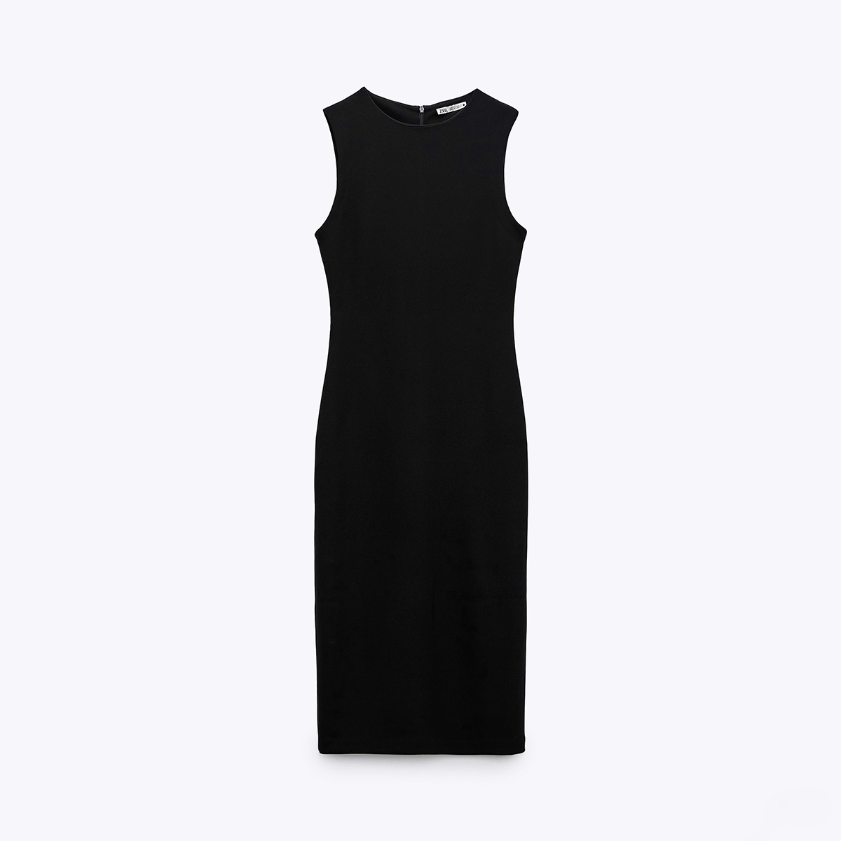 ZARA SLEEVELESS DRESS BLACK 2712/007/800