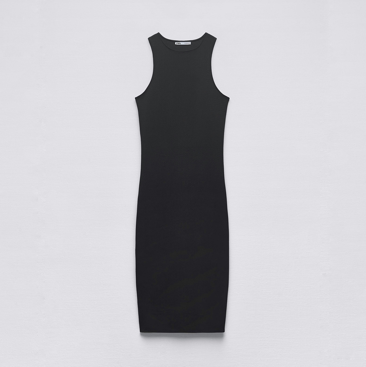 СКУЛЬПТУРИРУЮЩЕЕ ПЛАТЬЕ ZARA ЦВЕТ ЧЕРНЫЙ M00273