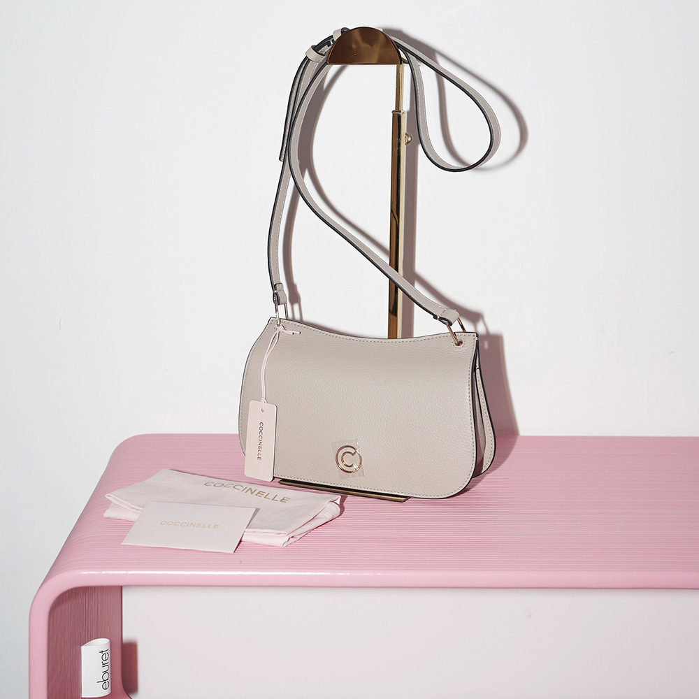 COCCINELLE LEILANI MINI Powder Pink / Пудровый розовый M00063