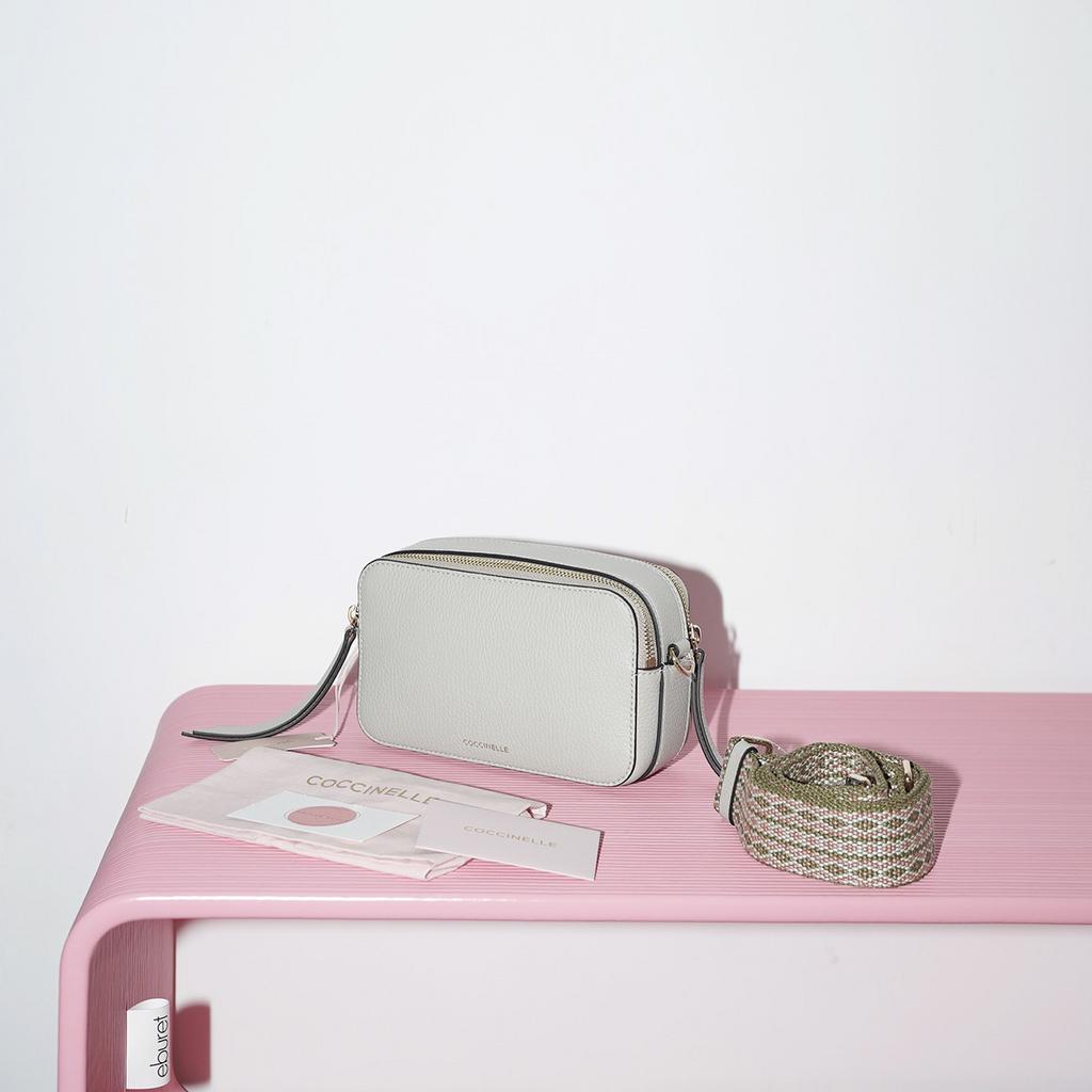 COCCINELLE JEN SMALL Gelso / Серо-бежевый M00086