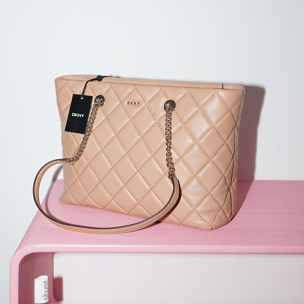 ШОППЕР DKNY LARA MEDIUM TOTE BAG Vachetta / Беж M00005