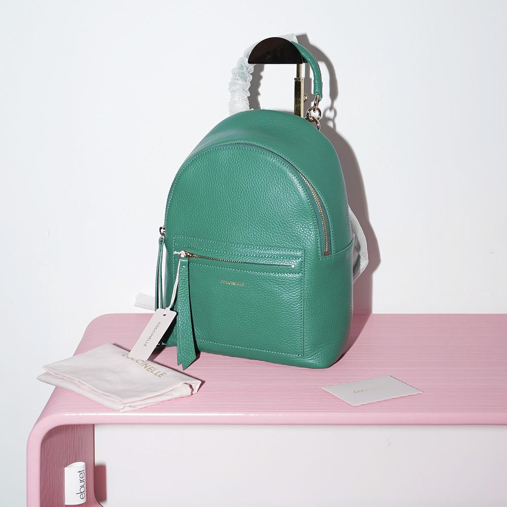 РЮКЗАК COCCINELLE AZALEA MINI BACKPACK Grass Green / Зеленый M00093